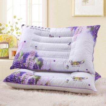 Almohada de alforfón con núcleo de lavanda, ortopédica, para dormir, larga, cervicales, 1 unidad