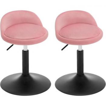 Tabouret Coiffeuse en Velours