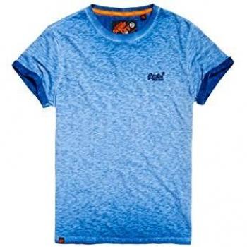 Camiseta Low Roller de Superdry, Hombre, BLU (Harrington Navy), X-Large