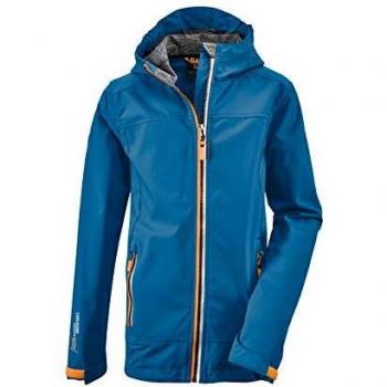 Jungen Outdoor Jacke Adjero Jr. – Softshell mit Kapuze, 10 000 mm Wassert