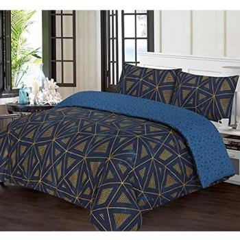 Soft Midnight Bliss: Ruvanti 2-Piece Duvet Cover Set