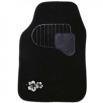 PERALINE Auto-Hibiskus Teppichset – 4 Teilstücke