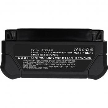 CoreParts Cellula di Carica Panasonic 1 Ah – Fotocamera Nera