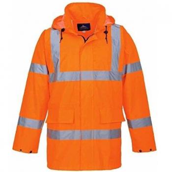 Portwest S160 Hi-Vis Lite Traffic Jacket, Large, Orange