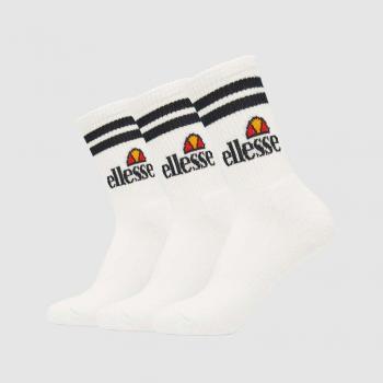 Ellesse Calzini Corti 3 Paia Pullo Bianchi EU 37-42