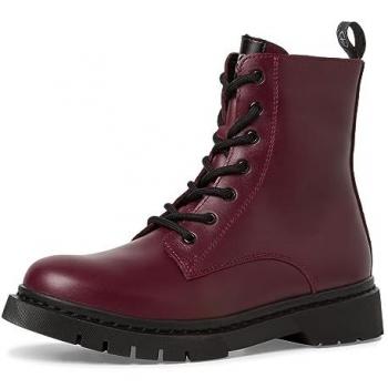 Chaussures Tamaris femme, bottines à lacets, rouge, taille 39