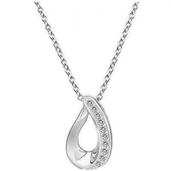 Joaly Collier Chic en Argent et Zirconium