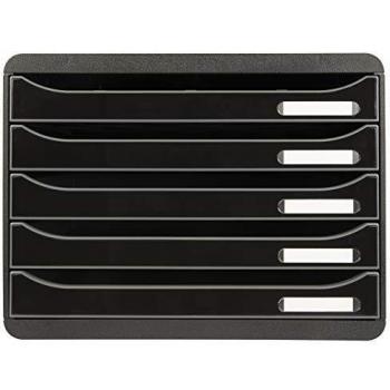 Cassettiera Exacompta 308714D EcoBlack – Big Box Plus Orizzontale