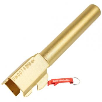 BELL Ca?on externo metálico para BELL B17 y Marui / Army G17 Airsoft GBB