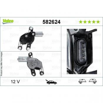Ruitenwissermotor voor SEAT VALEO 582624