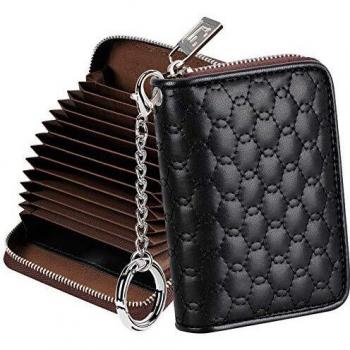 FurArt Schlüsselanhänger Kreditkartenetui mit RFID Schutz