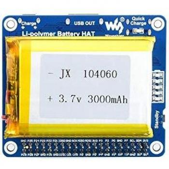 Alto Rendimiento Power Bank para Raspberry Pi con Salida 5 V y Carga Rápida
