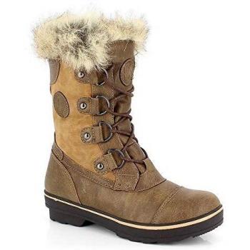Bota de Nieve Aponi Kimberfeel Mujer Talla 39 Café