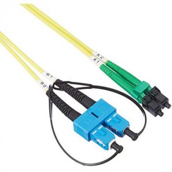 Latiguillo de fibra óptica LC/APC a SC, SM OS2, 3 metros