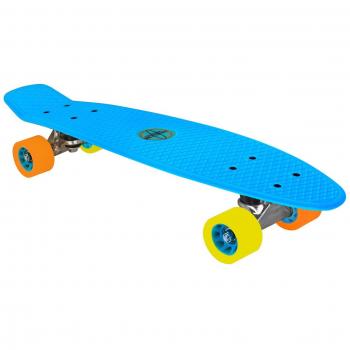 Schreuders 52NF Child Skateboard – One Size, Fuchsia & Fluorescent Orange