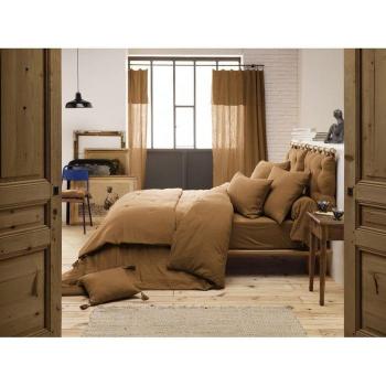 Drap housse 140 x 190 Gaïa Camel