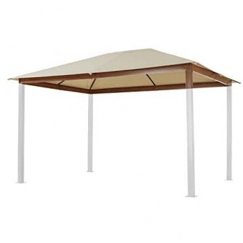 Toolport Gartenfreizeit Plane 3x4 m – Champagner