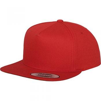 Klasický snapback červené barvy
