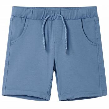 VidaXL Boys' Drawstring Shorts Dark Blue 140