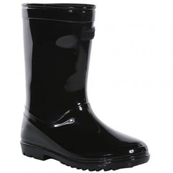 Regatta Wenlock Kinder Gummistiefel Schwarz Größe 31