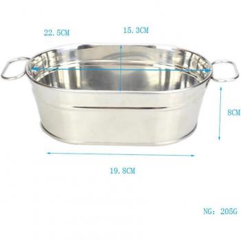 Mini baril de collation inox