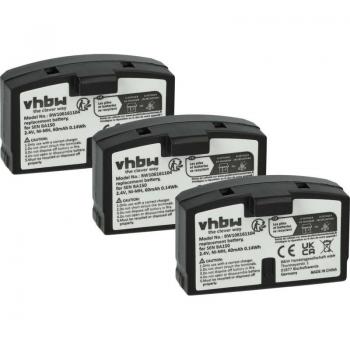 Batterie VHBW 3x Ni-MH 60 mAh per Sennheiser Ri 250 S