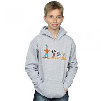 Felpa Disney Blu con Logo