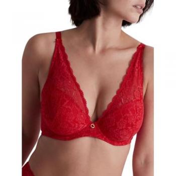 Aubade Foulard Plunge Rosessence Rouge 95 °C