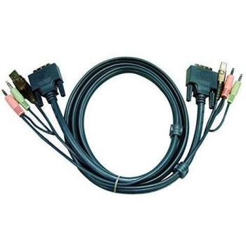 ATEN 3m DVI Cable with KVM Support