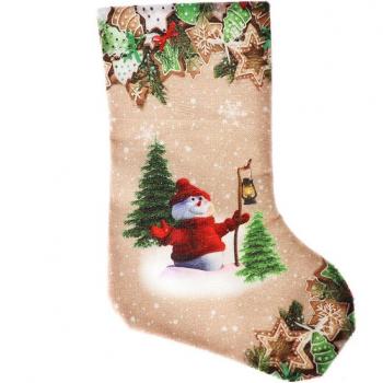 DIY Weihnachtsstrumpf Süßigkeitstasche