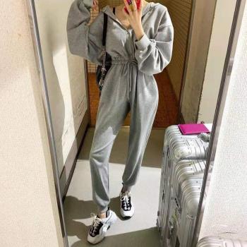 Korean Style High Waist Jumpsuit