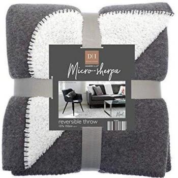 Country Club Micro-Sherpa Reversible Blanket
