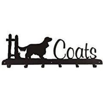 Profile‑Design Cocker Spaniel Coat Rack