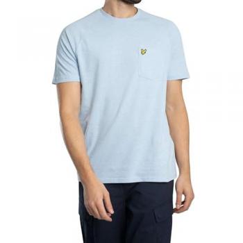 Camiseta de Linho Raglan Lyle & Scott para Homens