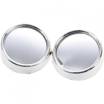 2-Piece Round Convex Blind Spot Car Side View Mirrors