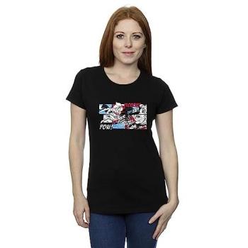 Women’s Superman Graphic T‑Shirt, Black, XL