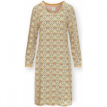 Pip Studio Damen Nachthemd Sleepshirt Destiny Ballamos Beige XL