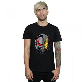 Marvel Ant-Man Halve Helm T-Shirt voor Mannen