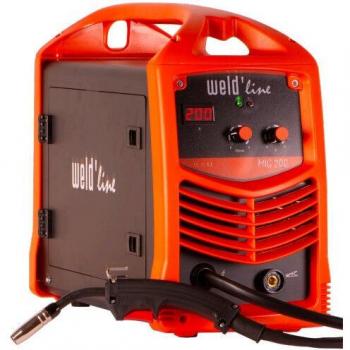 Saldatrice Portatile 7kVA 230V Monofase Mig 200