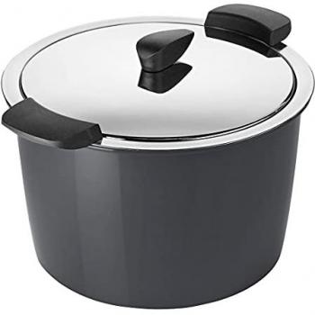 Kuhn Rikon Hotpan Swiss Made Casserole Pot 5L 22cm Grey