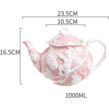 Embossed Coffee Mug Set