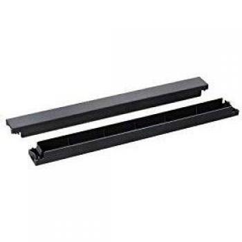 Panneau 19 1U noir à clipser