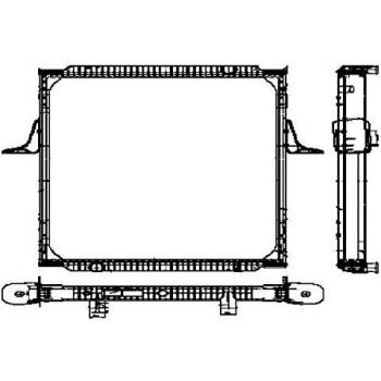 BEHR 8MK 376 721‑671 Hella Premium Radiator Engine Cooler
