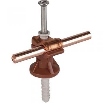 DEHN DFI DQ6.10CUH30BR Blitzschutz-Halterung – Kupfer 45 mm