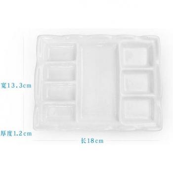 Set de Suministros de Pintura: Paleta Cuadrada + Depósito – 1 Unidad