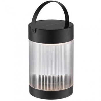 Coupar Solar Tischlicht – IP44, Schwarz, 3.2 W LED