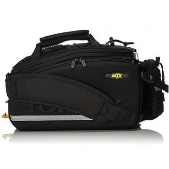 Topeak mtx trunkbag dx parte trasera bolsa de bicicletas 12,3 l poliéster negro