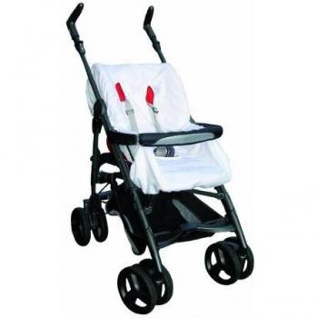 Rivestimento Spugna Italbaby per Passeggino e Seggiolino Auto Bianco