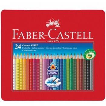Faber-Castell Colour Grip Coloring Pencils (Pack of 24)