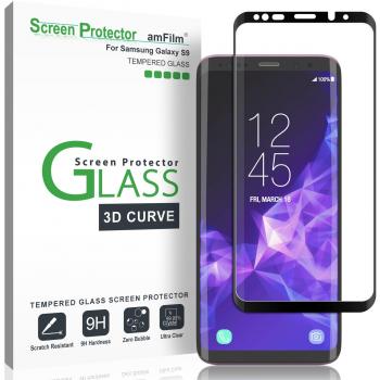 Black Dot Matrix Screen Protector for Galaxy S9 by amFilm
